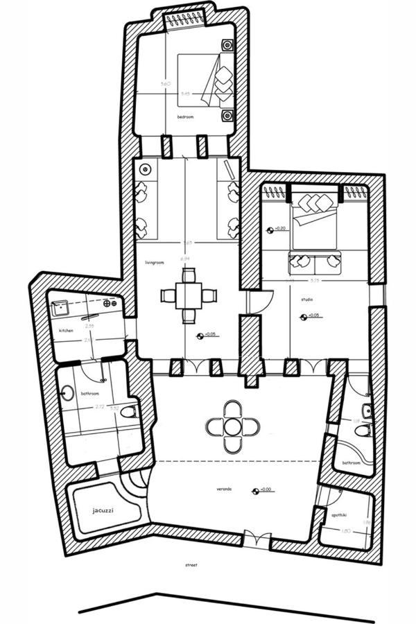 Il Melograno Traditional Cave House Villa Картерадос Екстериор снимка